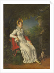 Caroline Bonaparte, Queen of Naples and Sicily, in the Bois de Boulogne, 1820-1830 by François Pascal Simon Gérard
