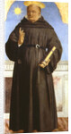 Saint Nicholas of Tolentino, 1454-1459 by Piero della Francesca