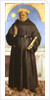 Saint Nicholas of Tolentino, 1454-1459 by Piero della Francesca