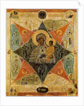 Mother of God of the Burning Bush, 16th century by Russian icon