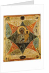 Mother of God of the Burning Bush, 16th century by Russian icon