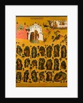 The Vision of Saint John Climacus, 16th century by Russian icon