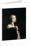 Portrait of Queen Christina of Sweden, c. 1650 by David Beck
