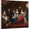 The Family of Charles XI of Sweden with relatives from the Duchy of Holstein-Gottorp, 1691 by David Klöcker Ehrenstrahl
