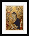 Madonna and Child with Saints Jerome, John the Baptist, Bernardino and Bartholomew, ca 1450-1475 by Sano di Pietro