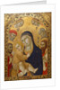 Madonna and Child with Saints Jerome, John the Baptist, Bernardino and Bartholomew, ca 1450-1475 by Sano di Pietro