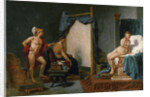 Apelles Painting Campaspe in the Presence of Alexander the Great by Jacques Louis David