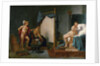Apelles Painting Campaspe in the Presence of Alexander the Great by Jacques Louis David