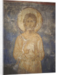 Saint Alexius von Edessa, 12th century by Ancient Russian frescos