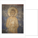 Saint Alexius von Edessa, 12th century by Ancient Russian frescos