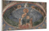 Christ Enthroned (Saviour of the World), 12th century by Ancient Russian frescos