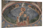 Christ Enthroned (Saviour of the World), 12th century by Ancient Russian frescos