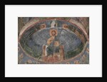 Christ Enthroned (Saviour of the World), 12th century by Ancient Russian frescos