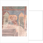 Meeting of Saints Joachim and Anne at the Golden Gate, 12th century by Ancient Russian frescos