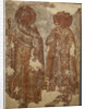 The Holy Martyrs, 14th century by Ancient Russian frescos