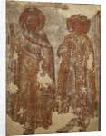 The Holy Martyrs, 14th century by Ancient Russian frescos