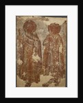 The Holy Martyrs, 14th century by Ancient Russian frescos