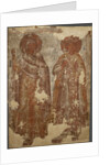 The Holy Martyrs, 14th century by Ancient Russian frescos