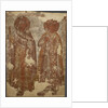 The Holy Martyrs, 14th century by Ancient Russian frescos