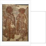 The Holy Martyrs, 14th century by Ancient Russian frescos