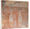 Saints Simeon Stylites the Elder, Simeon Stylites the Younger and Alypius the Stylite, 1378 by Theophanes the Greek