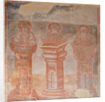 Saints Simeon Stylites the Elder, Simeon Stylites the Younger and Alypius the Stylite, 1378 by Theophanes the Greek