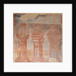 Saints Simeon Stylites the Elder, Simeon Stylites the Younger and Alypius the Stylite, 1378 by Theophanes the Greek