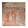 Saints Simeon Stylites the Elder, Simeon Stylites the Younger and Alypius the Stylite, 1378 by Theophanes the Greek