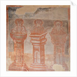 Saints Simeon Stylites the Elder, Simeon Stylites the Younger and Alypius the Stylite, 1378 by Theophanes the Greek
