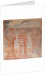Saints Simeon Stylites the Elder, Simeon Stylites the Younger and Alypius the Stylite, 1378 by Theophanes the Greek
