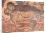 The Entombment of Christ, ca 1380 by Ancient Russian frescos