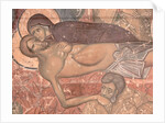 The Entombment of Christ, ca 1380 by Ancient Russian frescos