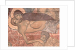 The Entombment of Christ, ca 1380 by Ancient Russian frescos