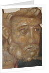Peter the Apostle, 14th century by Ancient Russian frescos