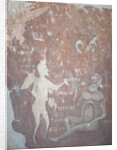 The Rich Man in Gehenna Fire, 1313 by Ancient Russian frescos