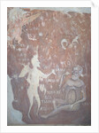 The Rich Man in Gehenna Fire, 1313 by Ancient Russian frescos