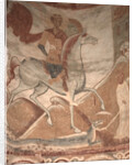 Saint George and the Dragon, 12th century by Ancient Russian frescos