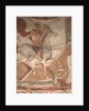 Saint George and the Dragon, 12th century by Ancient Russian frescos