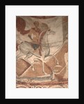 Saint George and the Dragon, 12th century by Ancient Russian frescos