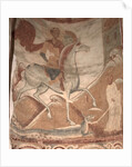 Saint George and the Dragon, 12th century by Ancient Russian frescos