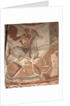 Saint George and the Dragon, 12th century by Ancient Russian frescos