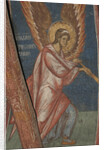 Angel with trumpet, ca 1350 by Anonymous
