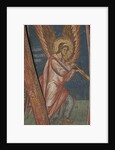 Angel with trumpet, ca 1350 by Anonymous