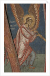 Angel with trumpet, ca 1350 by Anonymous