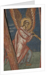 Angel with trumpet, ca 1350 by Anonymous
