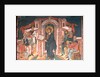 Christ in the synagogue of Nazareth, ca 1350 by Anonymous