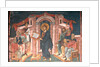 Christ in the synagogue of Nazareth, ca 1350 by Anonymous