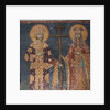 Exaltation of the Cross. Saints Constantine the Great and Helena, 1321-1322 by Anonymous