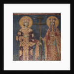 Exaltation of the Cross. Saints Constantine the Great and Helena, 1321-1322 by Anonymous
