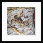 The Last Judgment. Detail: The sea gave up its dead, 1321-1322 by Anonymous